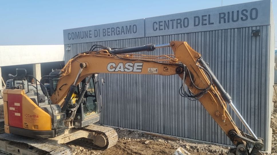 Il Centro di raccolta dei rifiuti, il cantiere