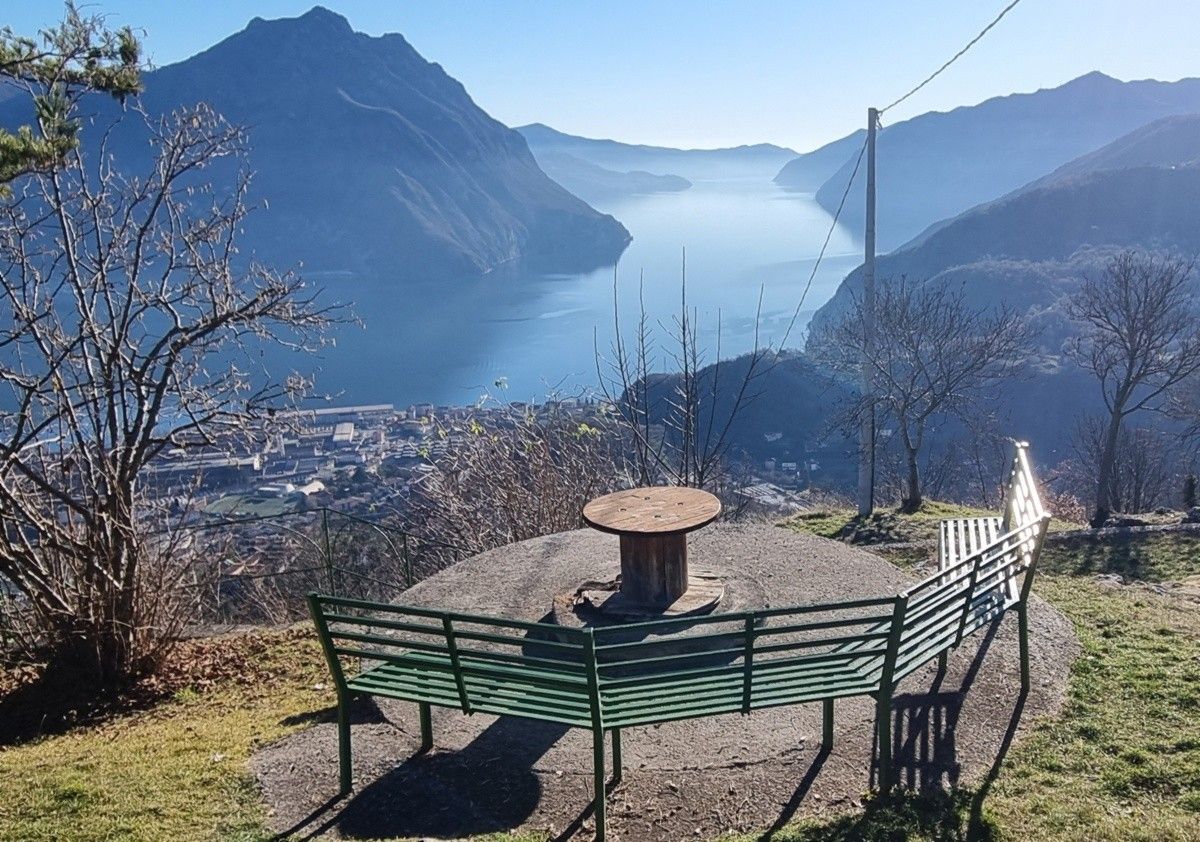 Panchina panoramica a San Giovanni