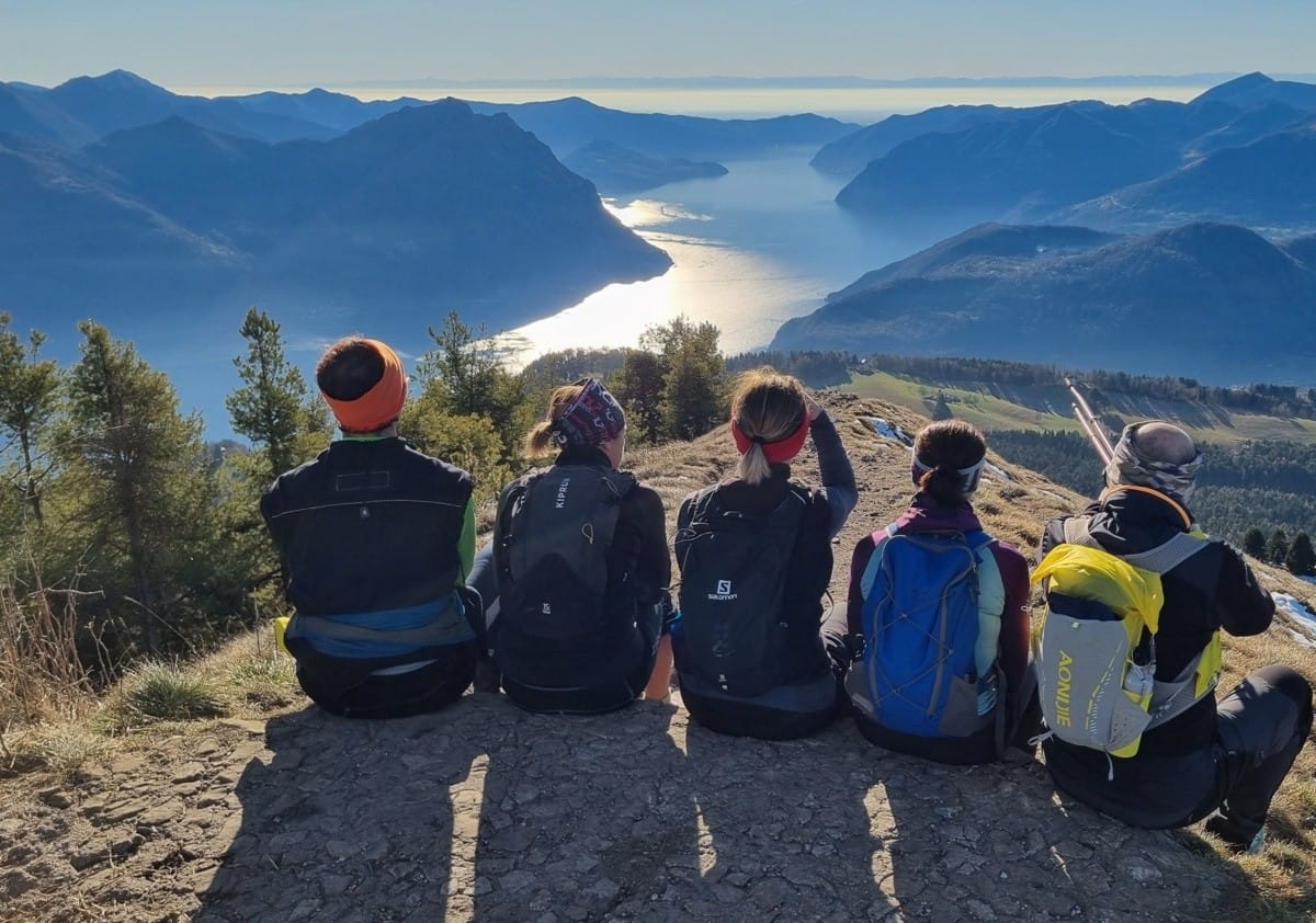 In contemplazione dal Monte Colombina