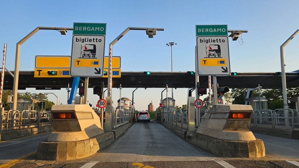 Il casello di Bergamo