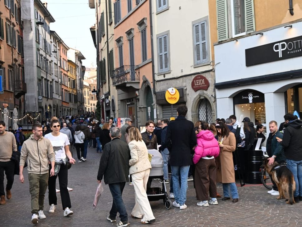 In centro a Bergamo