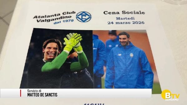 Atalanta Club Valgandino, il premio Bravo Papà a Carnesecchi e Zappacosta