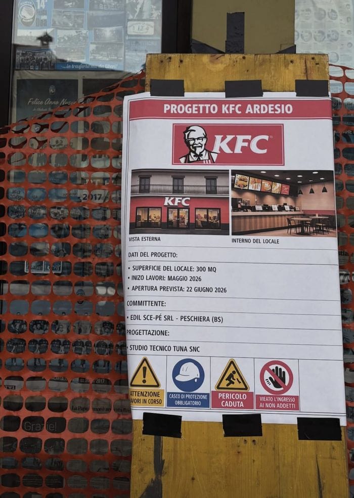 KFC sbarca ad Ardesio, ma... è un pesce d’aprile