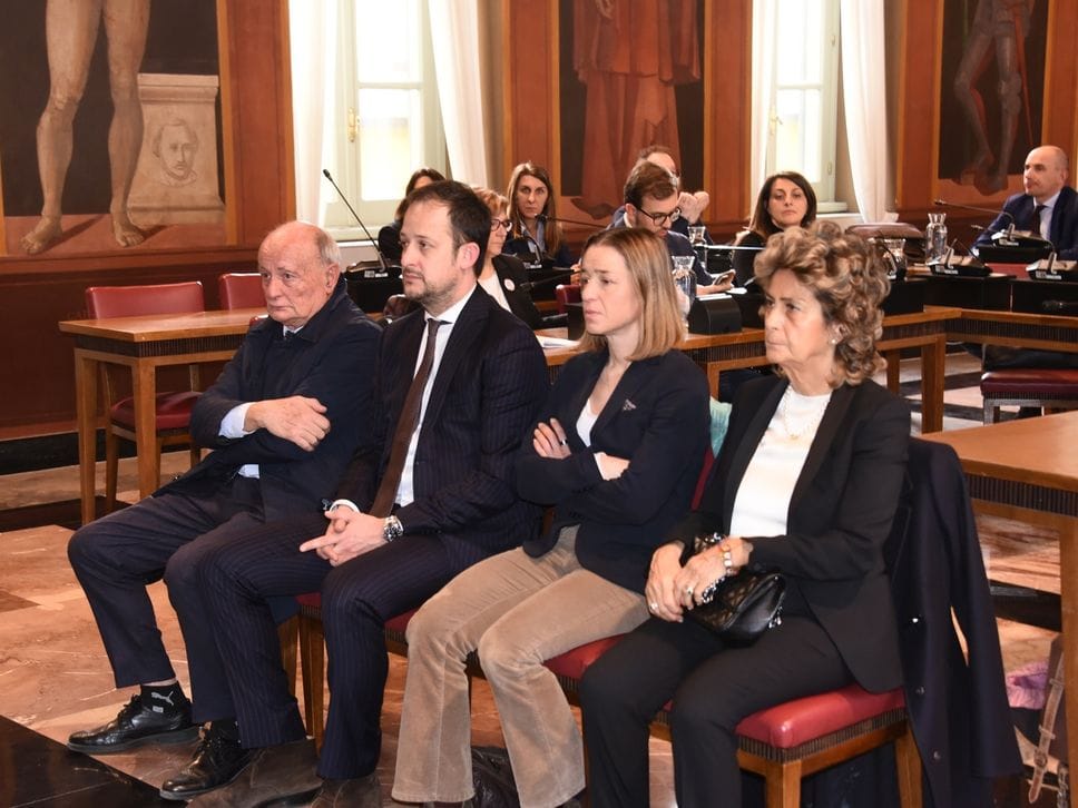 L’eredità di Tentorio, il ricordo commosso a Palazzo Frizzoni