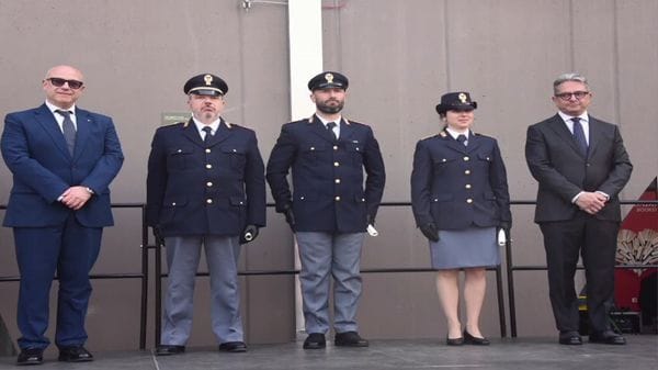 I premiati alla Festa di Polizia di Bergamo
