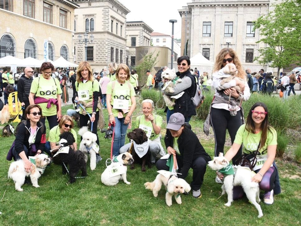 A Bergamo l’entusiasmo della Corridog, per sostenere l’Unione italiana ciechi e ipovedenti - Foto