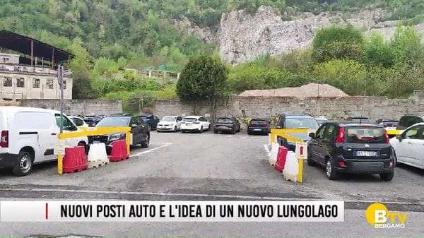 A Lovere un nuovo parcheggio e l'idea di un lungolago unico con Costa Volpino
