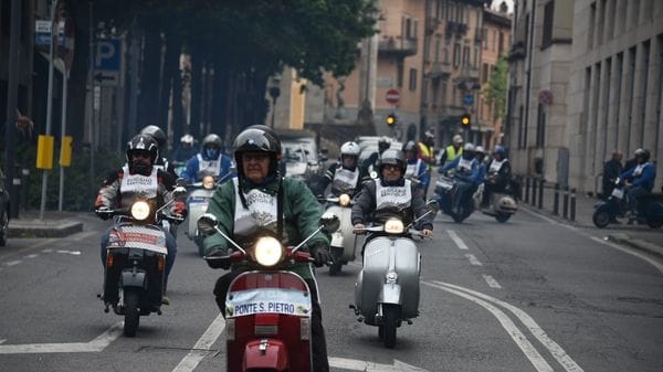 In 260 per la Bergamo-San Vigilio in moto d’epoca - Foto