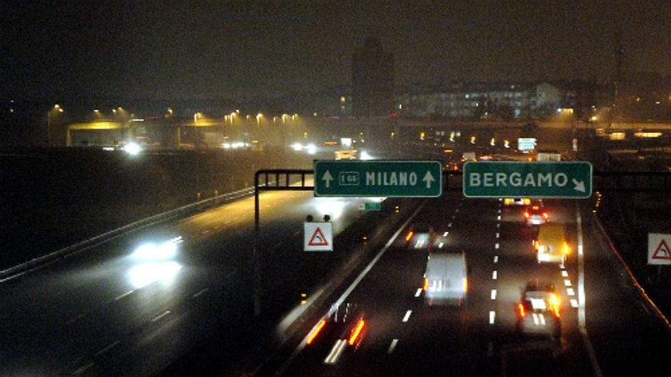 Autostrada, chiude nella notte del 16 aprile il tratto Grumello-Bergamo verso Milano