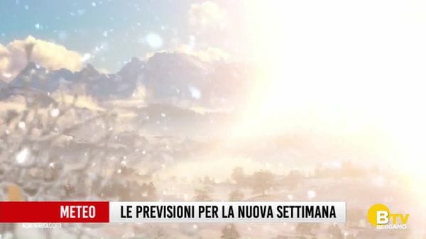 Le previsioni meteo per la nuova settimana