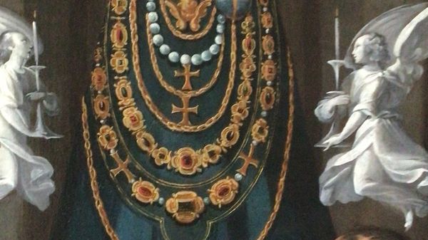 Splende l’enigmatica Madonna  dei Reverini, e la si può ammirare