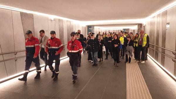 Bergamo, aperto il sottopasso ciclo-pedonale della stazione - Foto e video