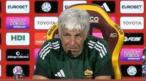 Gasperini in lacrime per Percassi: emozione in conferenza stampa prima di Roma-Atalanta