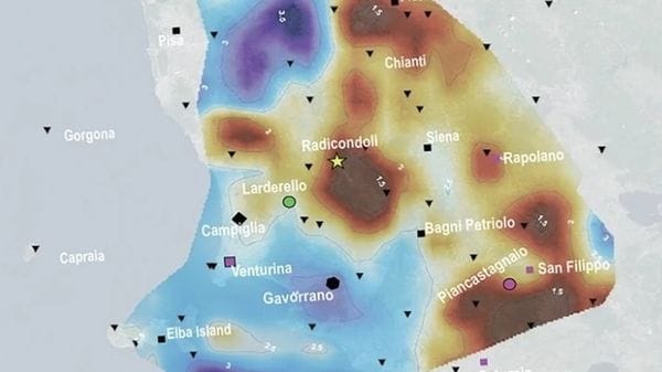 Scoperti nel sottosuolo della Toscana enormi serbatoi di magma