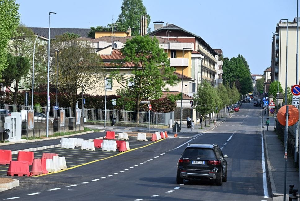 Bergamo, riaperta via Statuto e parcheggi solo per residenti