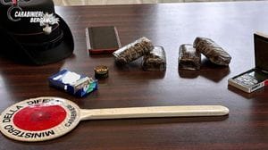 Capriate, studente arrestato per spaccio: sequestrati oltre 400 grammi di droga
