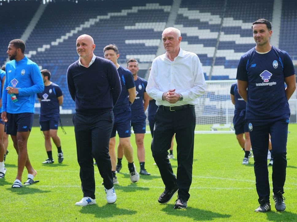 Atalanta, Curva Nord gremita per l’allenamento a porte aperte -Foto/Video