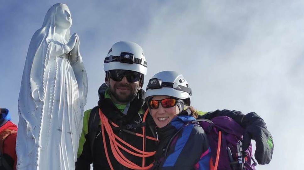 Evar Cortinovis, l’amore per la montagna e quel «sì» pronunciato in vetta alle Orobie