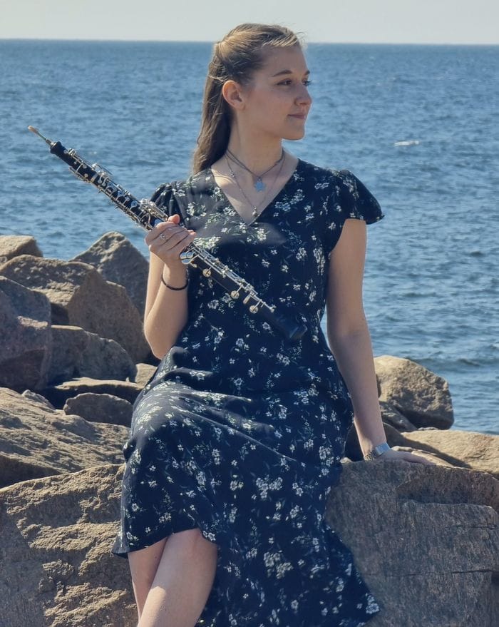 Sara, l’oboe e la Svezia: il sogno sulle note di Morricone