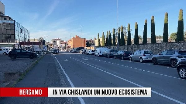 Bergamo, in via Ghislandi una riqualificazione urbana per contrastare i cambiamenti climatici