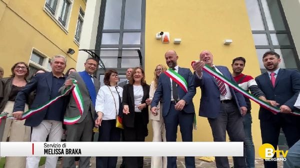 Almenno San Bartolomeo, inaugurati mensa e spazi esterni della scuola primaria