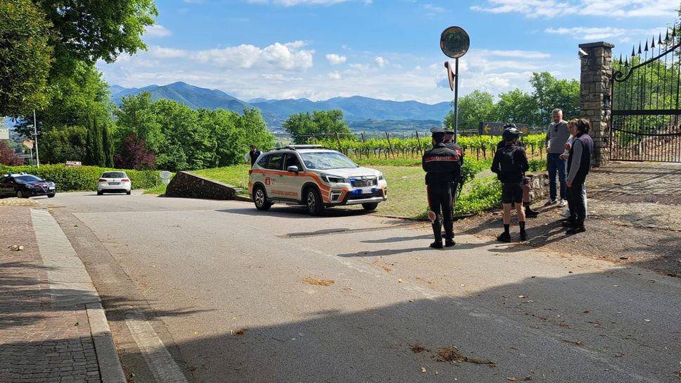 Malore in bici a Erbusco, gravissimo un 64enne di Stezzano: soccorso con l’elisoccorso
