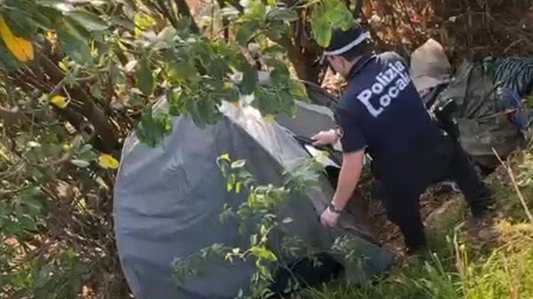 Sicurezza, controlli e sgomberi ad Antegnate nella zona della cava