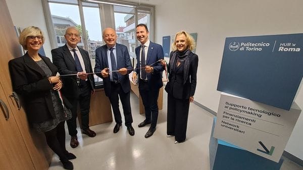 Inaugurato l'hub di Roma del Politecnico di Torino
