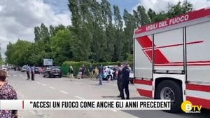 Osio Sopra. Tornicelli: Accesi il fuoco anche gl anni precedenti