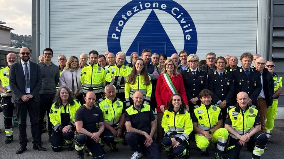 A Bergamo dieci nuovi volontari della Protezione civile