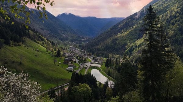 «Il laghetto di Valcanale...»