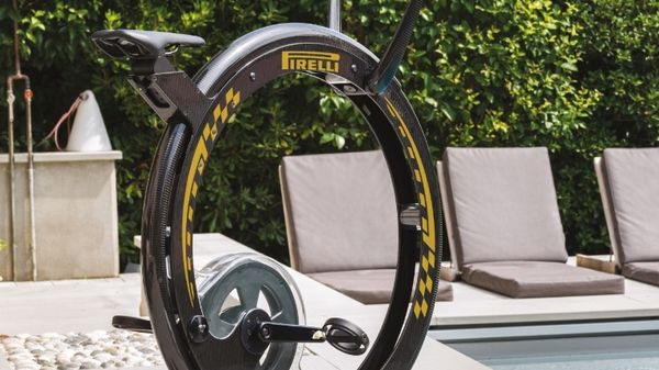Fitness di lusso orobico Ciclotte alla Design Week