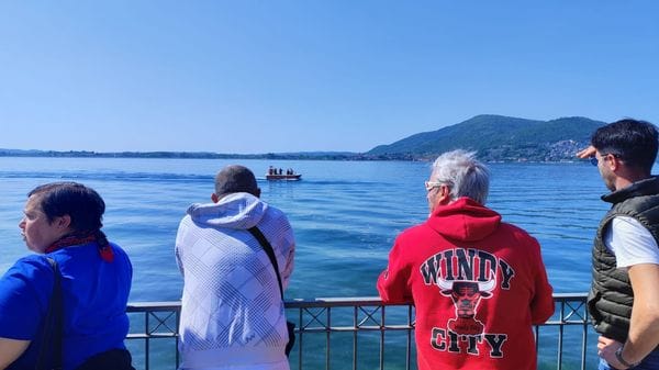 Barca affonda all’alba nel lago tra Predore e Clusane, scattano i soccorsi