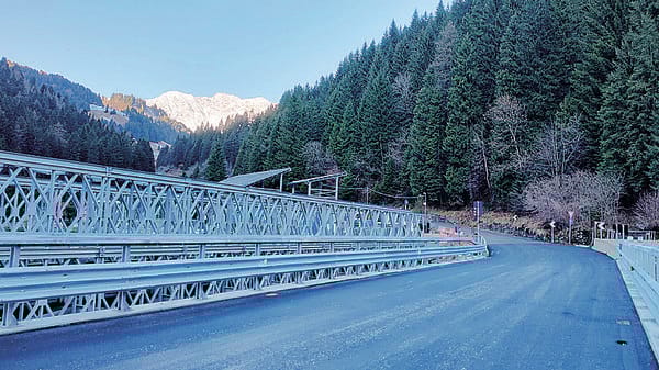 Si smonta il ponte Bailey: Foppolo isolato per un giorno