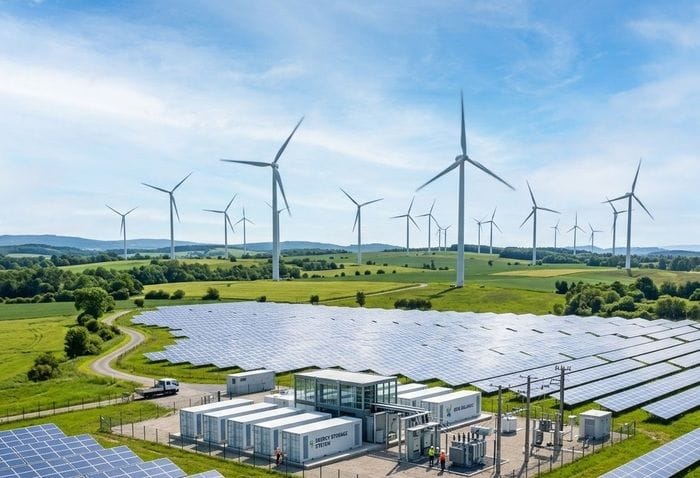 Una speciale macchina del tempo prevede la crescita di eolico e solare