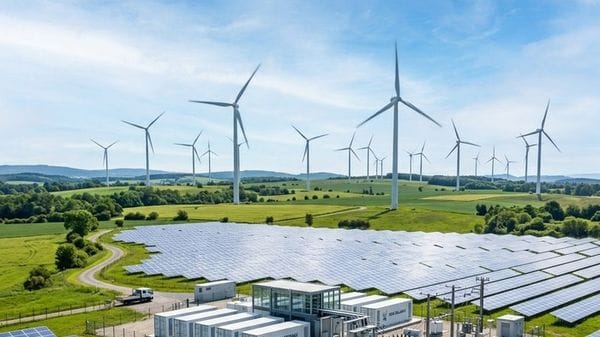 Una speciale macchina del tempo prevede la crescita di eolico e solare