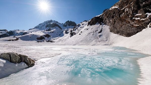 «L’occhio turchese fra le nevi...»