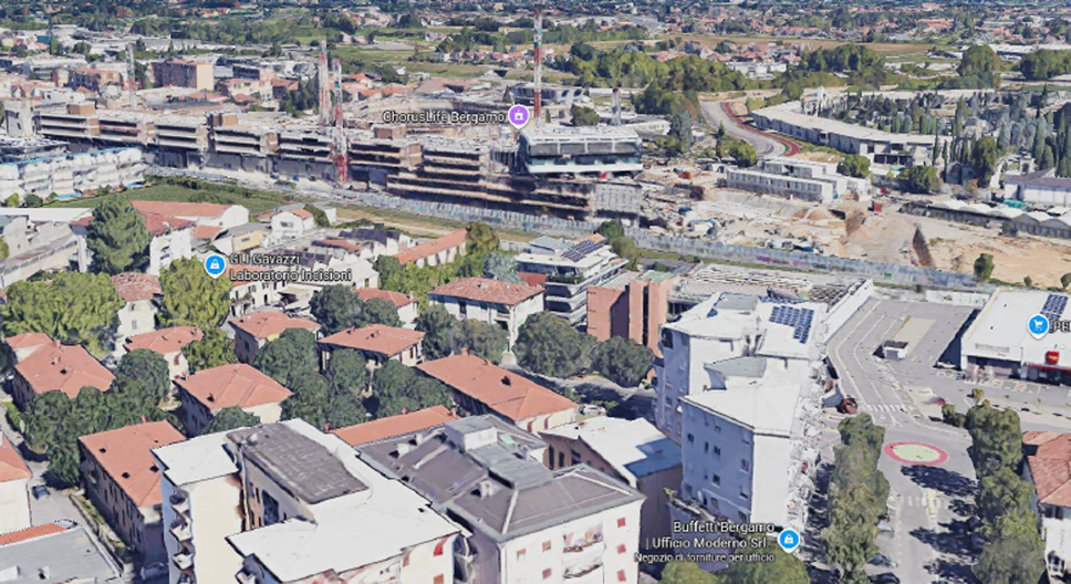 Bergamo, in via Bronzetti un nuovo polo residenziale e una ciclopedonale