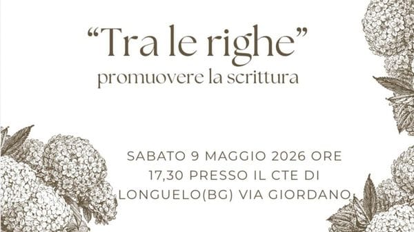 Nei Cte concorso di scrittura «Tra le righe»: sabato 9 maggio la premiazione