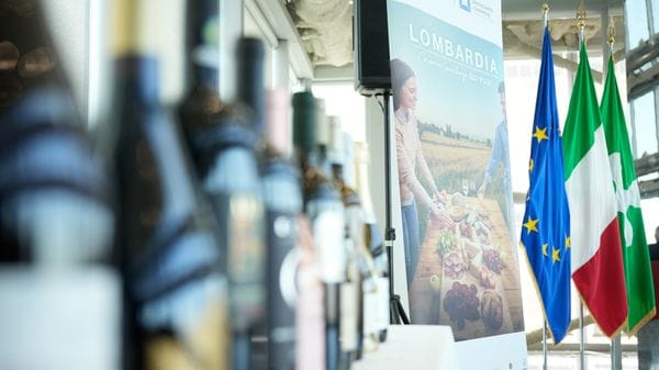 La carica lombarda al Vinitaly: export record, ma pesano le guerre 