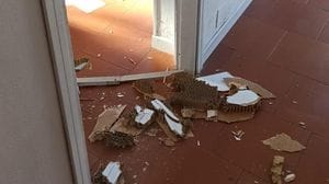 Secondo raid notturno in pochi mesi alla sede dell’Atletica Bergamo 59, i ladri danneggiano la sede -Foto