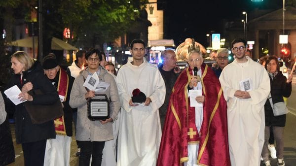 Venerdì Santo, la Via Crucis nel centro di Bergamo - Foto