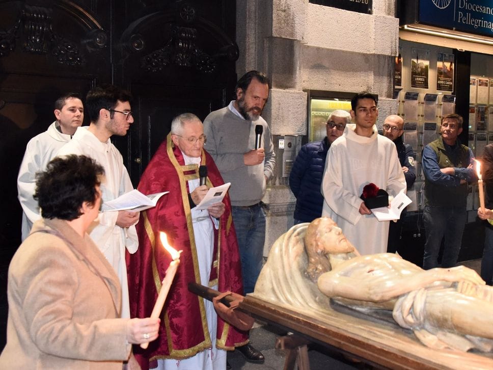 Venerdì Santo, la Via Crucis nel centro di Bergamo - Foto