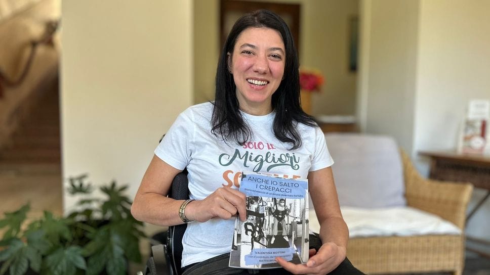 L’atassia tira il freno ai movimenti, ma il sorriso e la vita non si fermano