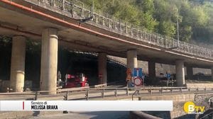 Valle Brembana, dopo lo smottamento, riaperto a fasce orarie lo svincolo per Sedrina e la valle Brembilla