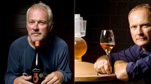 Andrea e Alessandro Sala con i loro pregiati vini