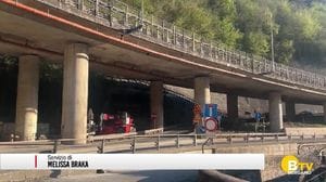 Valle Brembana, dopo lo smottamento, riaperto a fasce orarie lo svincolo per Sedrina e la valle Brembilla