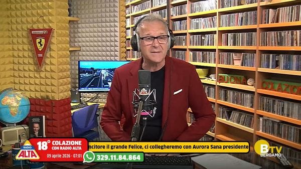 COLAZIONE CON RADIO ALTA