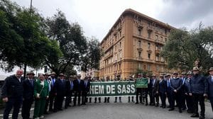 Alpini a Genova, la grande festa dei bergamaschi - Foto e video