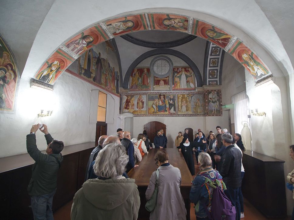 Il fascino e la spiritualità del monastero di San Benedetto a Bergamo -Foto